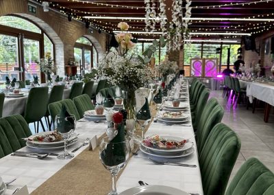 Family Étterem Rendezvényterem – lakodalom dekoráció